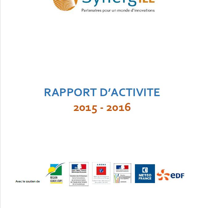 Rapport d’activité 2015 – 2016