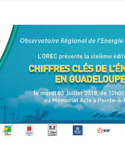 Chiffres clés de l’énergie en Guadeloupe 2018