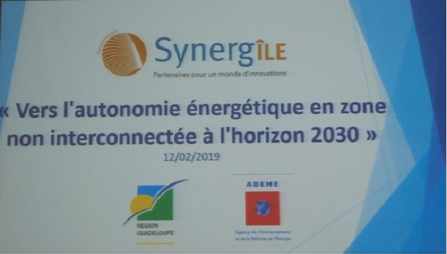 Présentation autonomie énergétique de la Guadeloupe 2030