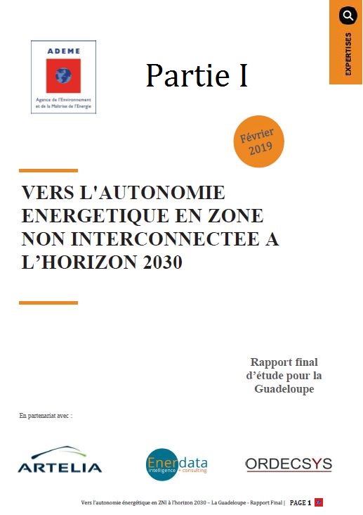 Partie I : vers l’autonomie énergétique en zone non interconnectée a l’horizon 2013