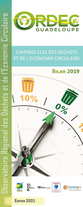 Synthèse chiffres clés des déchets de la Guadeloupe bilan 2019