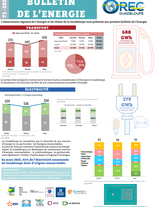 Bulletin de l’énergie T1 2021