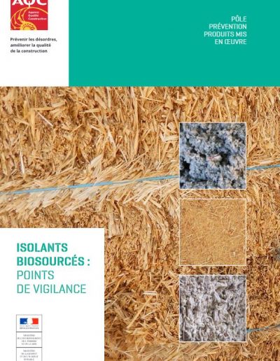 Isolants biosourcés – Points de vigilance