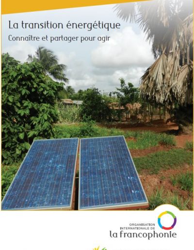 La transition énergétique – Connaître et partager pour agir