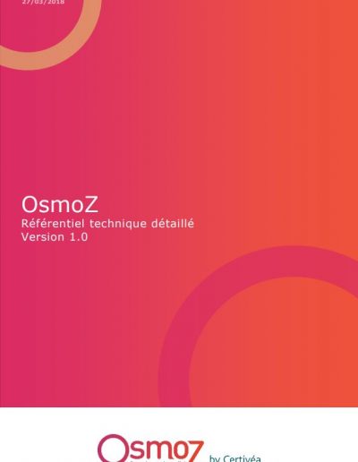 Référentiel Technique OsmoZ