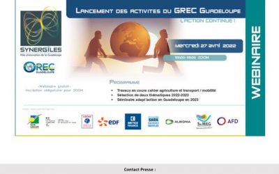 Les activités 2022-2023 du Groupe Régional des Experts sur le Climat