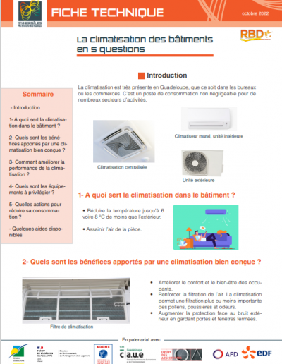 Fiche pratique climatisation