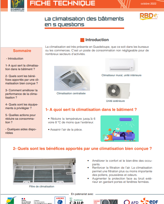 Fiche pratique climatisation