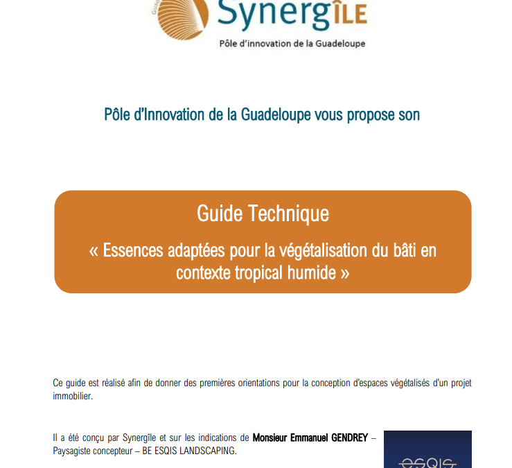 Guide de végétalisation des bâtiments en climat tropical