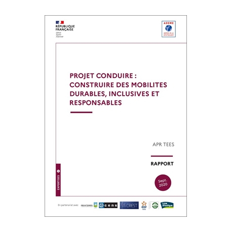 Synthèse du rapport Conduire : Construire des mobilités durables, inclusives et responsables