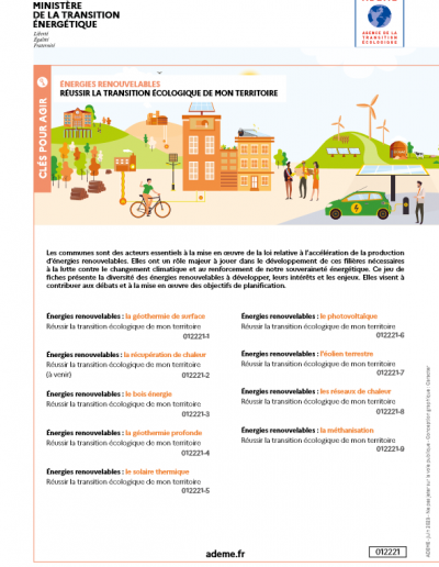 Energies renouvelables : Réussir la transition énergétique de mon territoire