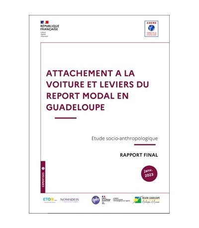 Attachement à la voiture et leviers du report modal en Guadeloupe