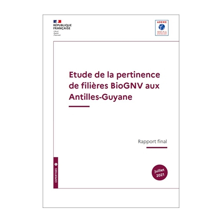 Etude de la pertinence de filières bioGNV aux Antilles-Guyane