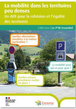 La mobilité dans les territoires peu denses