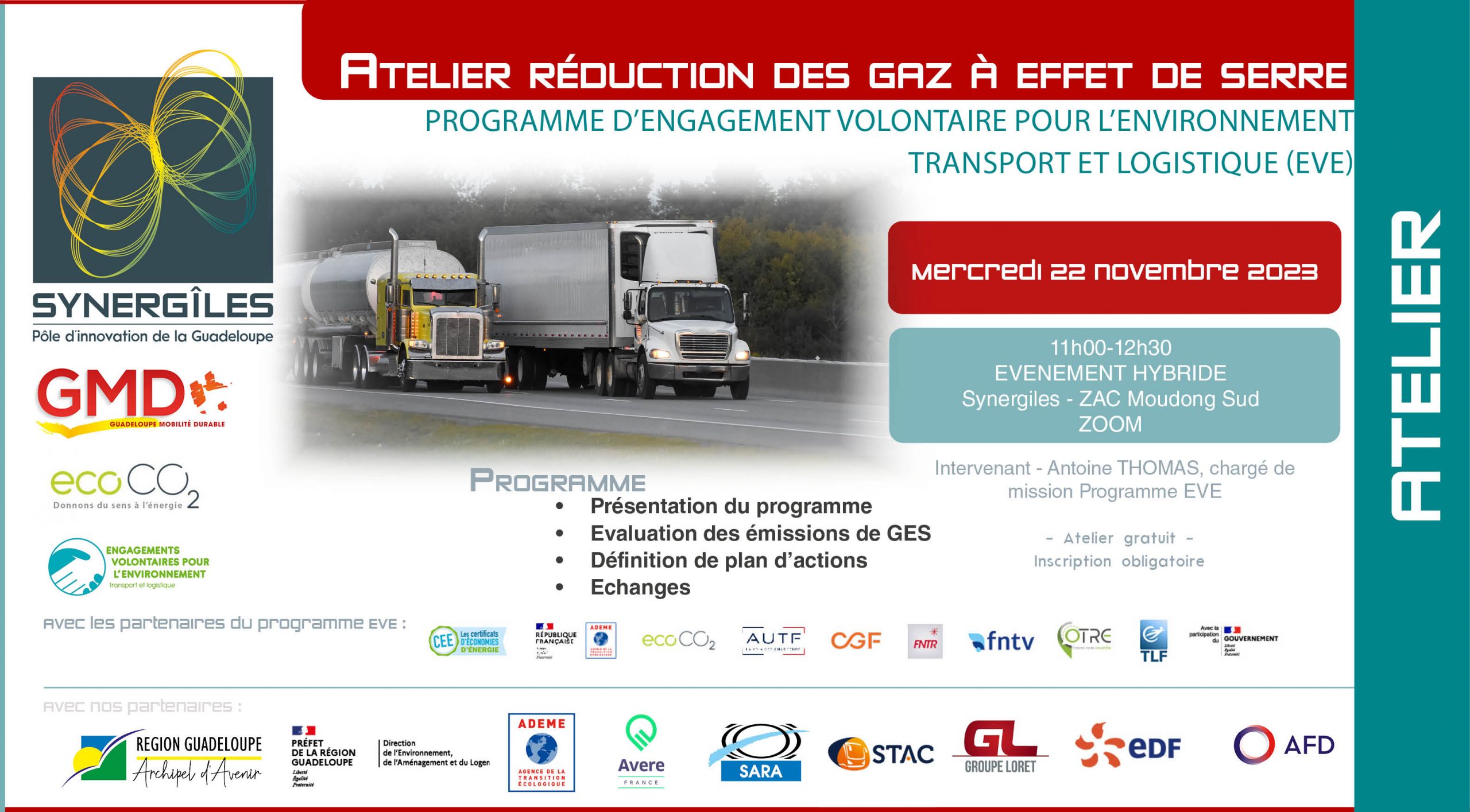 Invitation Atelier GES