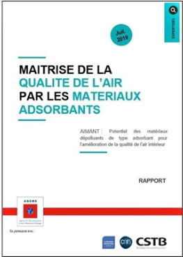 Maîtrise de la qualité de l’air par les matériaux absorbants