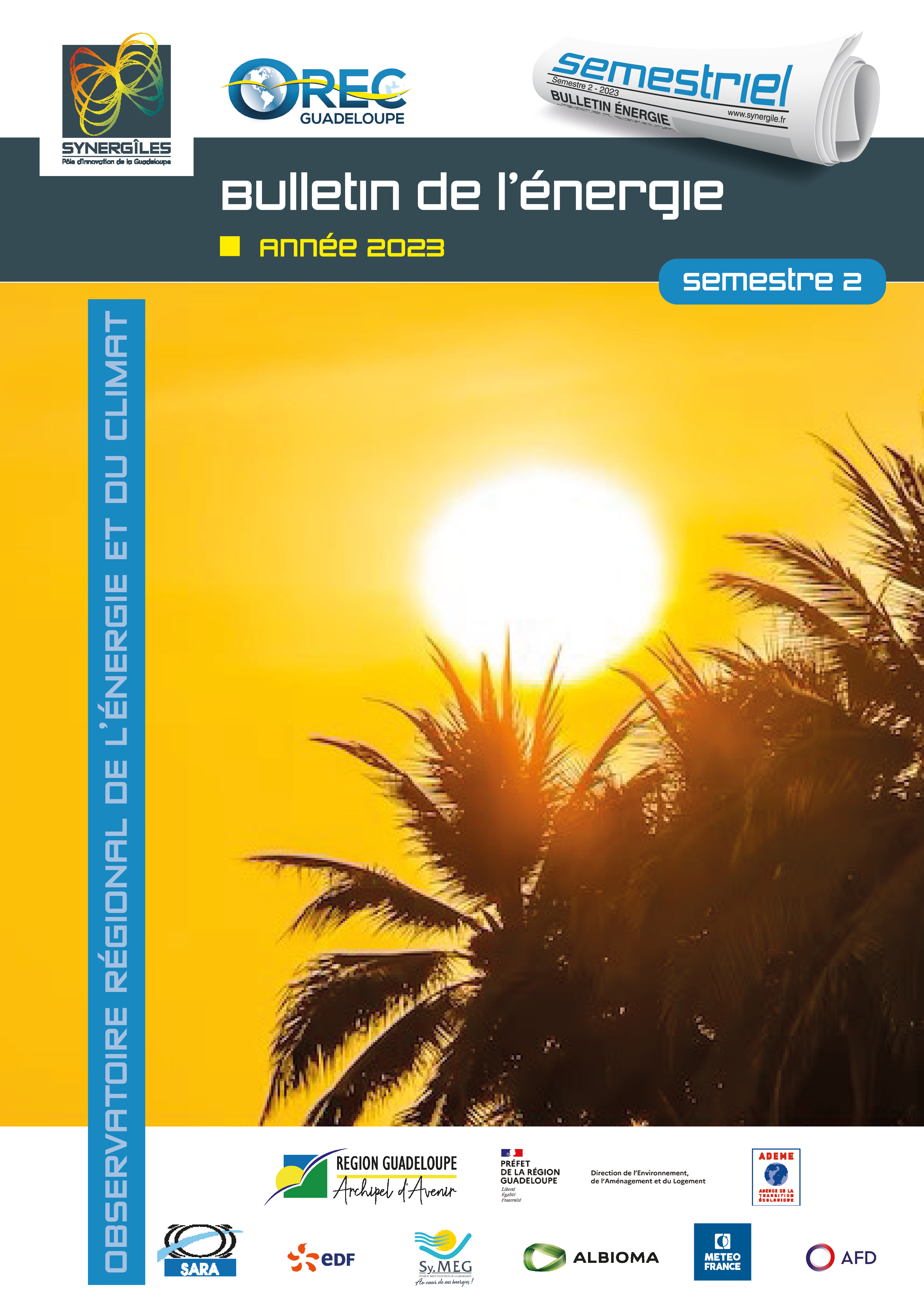 Bulletin de l'énergie Guadeloupe S2 2023