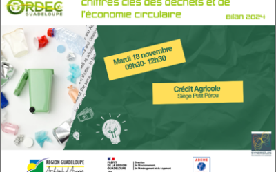 SÉMINAIRE DES CHIFFRES CLÉS DES DÉCHETS ET DE L’ÉCONOMIE CIRCULAIRE