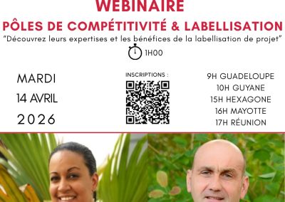 Webinaire Pôles de compétitivité & Labellisation