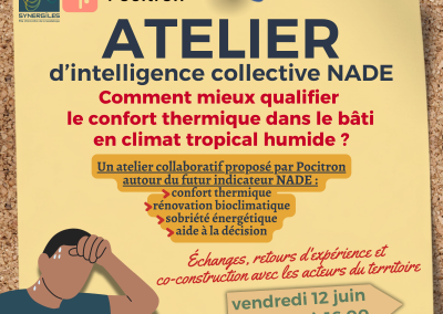 Organisation atelier NADE – Pocitron + RBD
